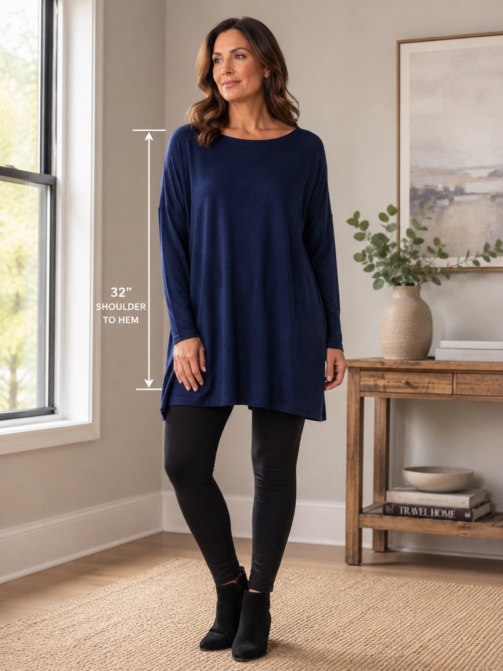 NWT Petal & Pup Navy oversized Jemima Sweater S/ M